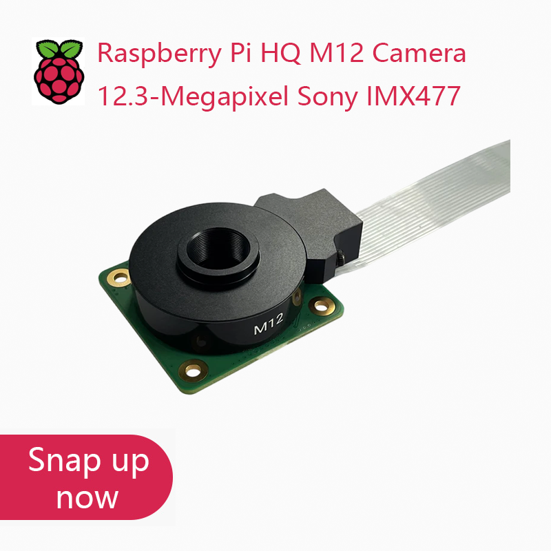 Raspberry Pi Global Shutter Camera Imx296 - Modul Kamera Raspberry Pi Original Baru