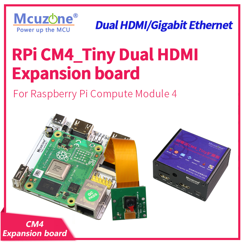 RPi CM4_Papan Ekspansi Kecil,  - Raspberry Pi Compute Module 4 Dual Camera Board ulasan dan harga